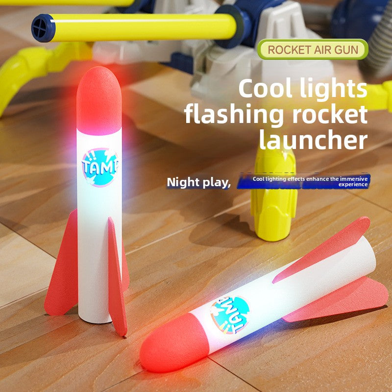 Childrens Foot Rocket Launcher Toy