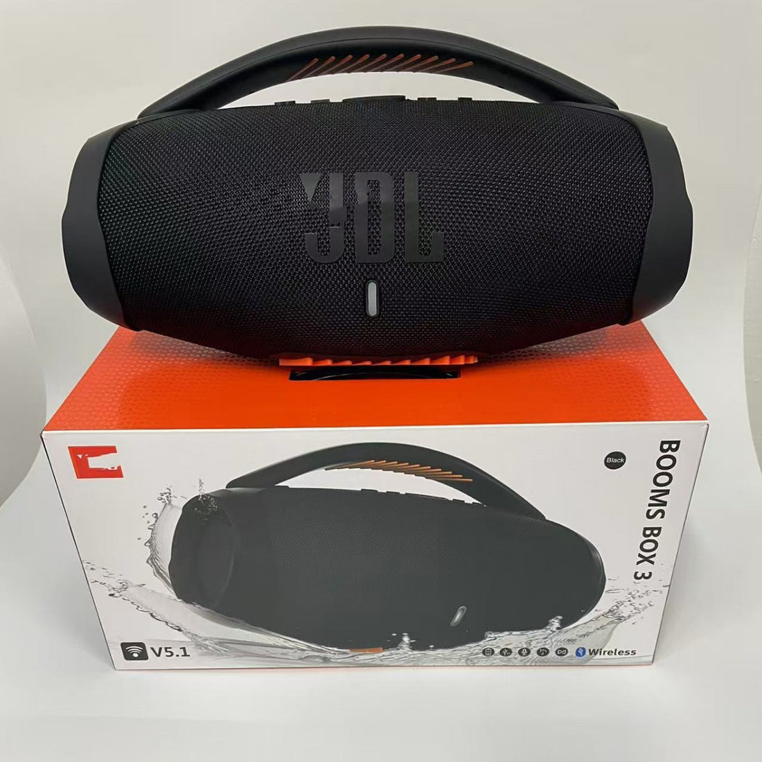 Portable Bluetooth Speaker with Powerful Bass