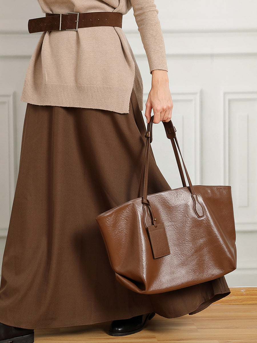 Genuine Leather Vintage Shoulder Bag