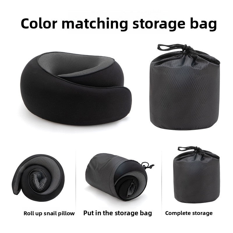 Memory Foam U-Shaped Travel Pillow