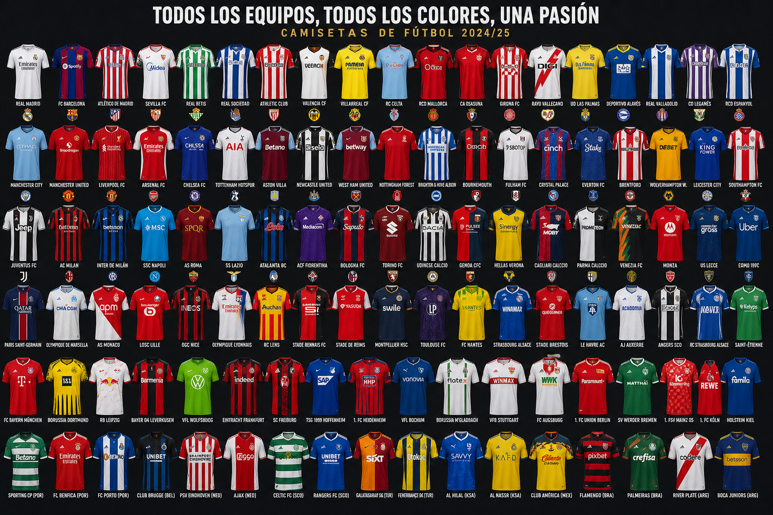 ROPA DE FUTBOL