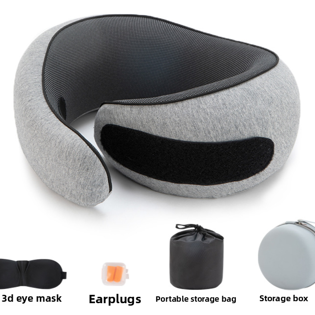Memory Foam U-Shaped Travel Pillow