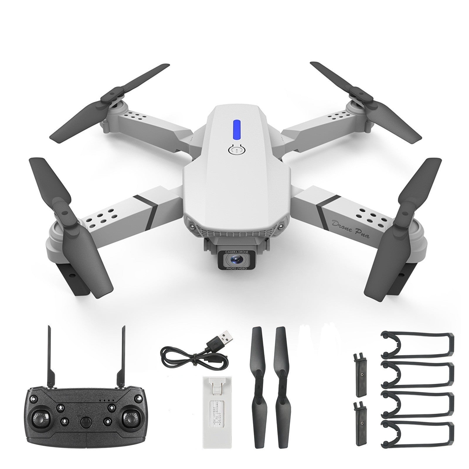 E88 Foldable Quadcopter Drone with Dual Cameras