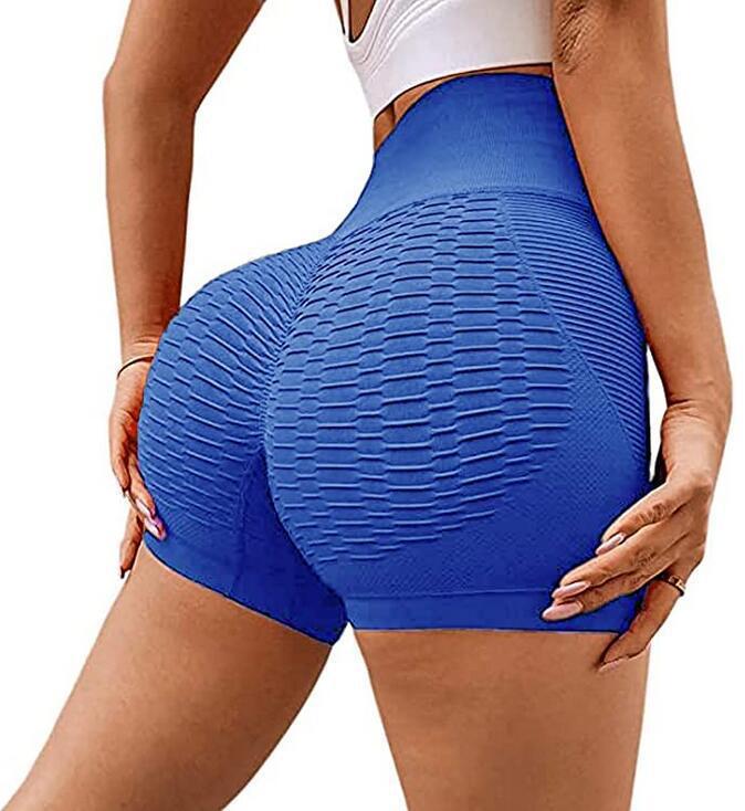 High Waist Yoga Running Fitness Shorts