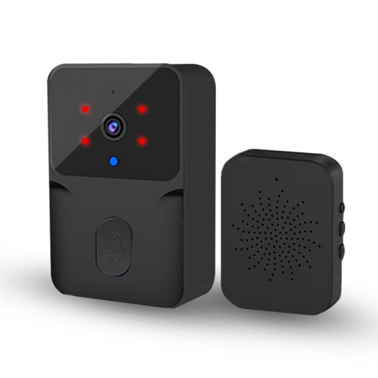 Smart WiFi Video Doorbell with Night Vision and Intercom