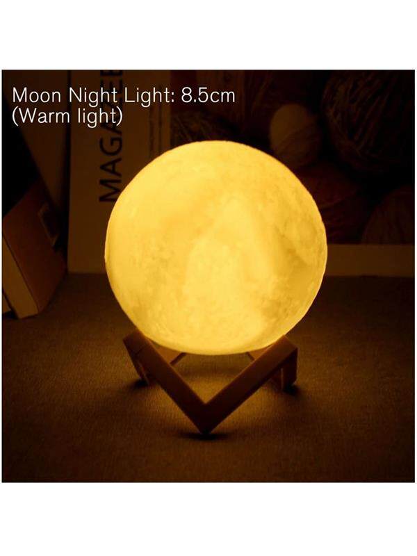 LED Moon Night Light with Sensor