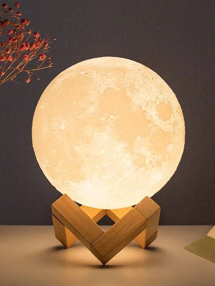 LED Moon Night Light with Sensor