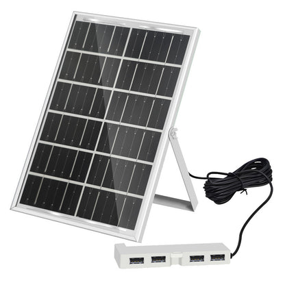 Solar USB Charger Panel with 4 Ports
