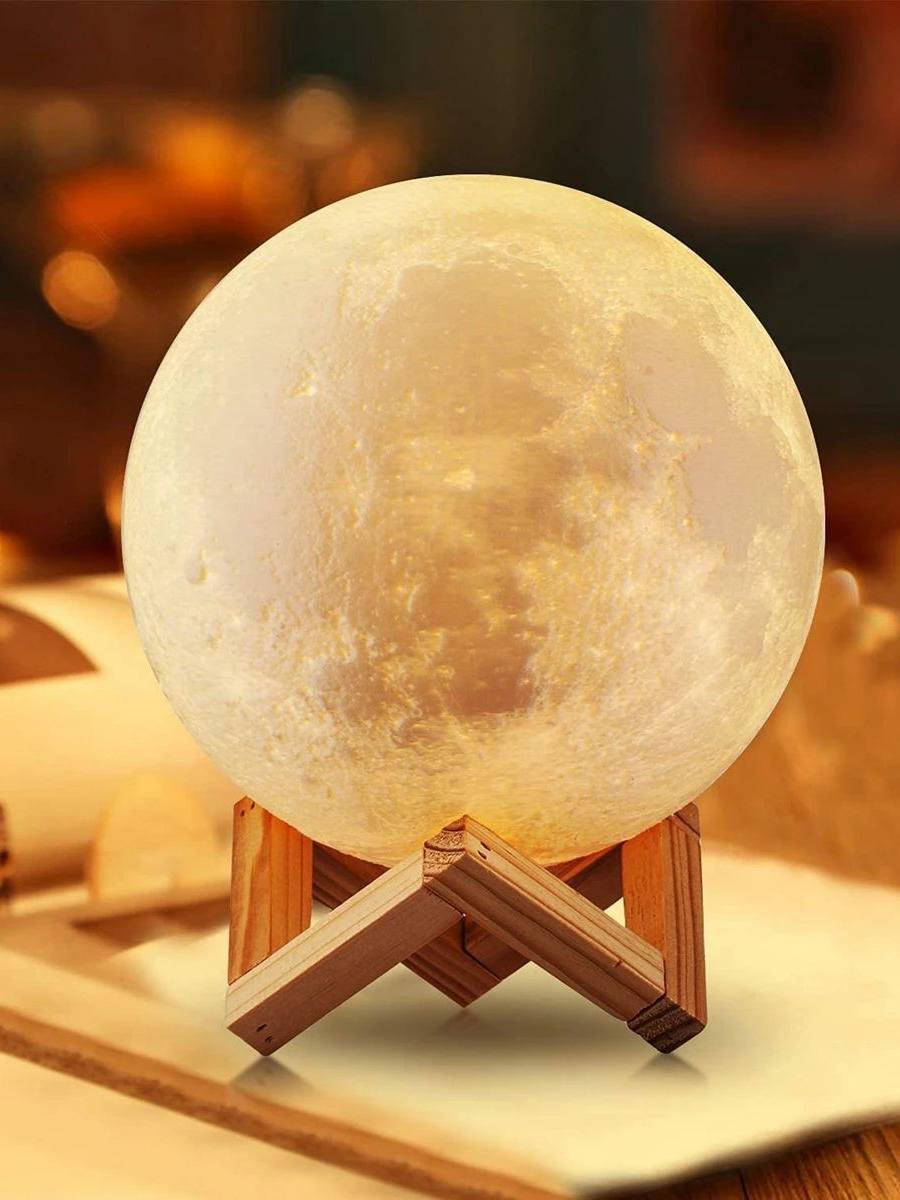 LED Moon Night Light with Sensor
