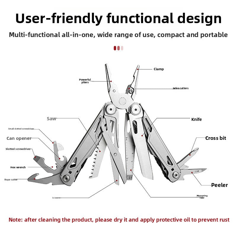 Stainless Steel Multi-Functional Pliers