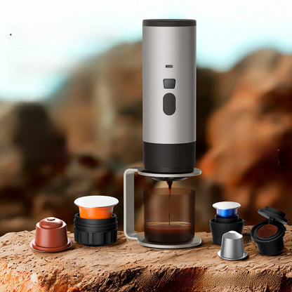 Portable Automatic Capsule Coffee Maker