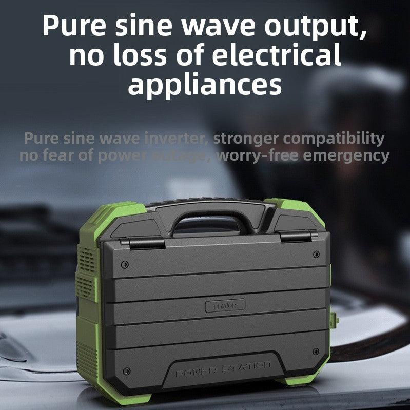 Portable 1000W Solar Power Supply with Multiple Outputs