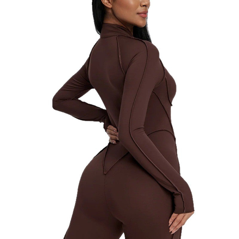 Womens Athletic Yoga Jumpsuit